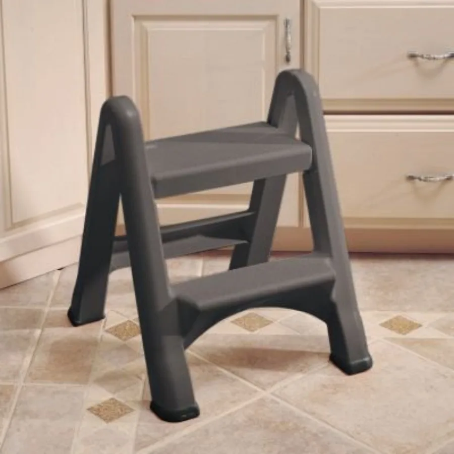 FG420903 Two-Step Folding Stepstool 300-Pound Load Capacity, 22-7/8-Inches x 21
