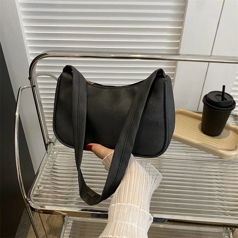 

Simple Beautiful Shoulder Bag Western Style Handbag New Fashion Autumn Small Bag Casual Underarm Shoulder Female Bag