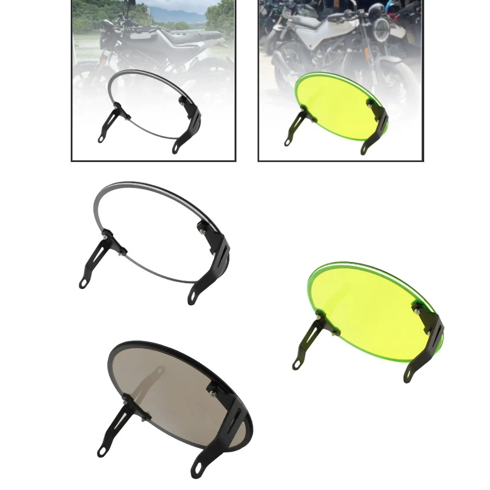 Front Headlight Guard Diameter 8inch for Husqvarna Vitpilen 401 18-22