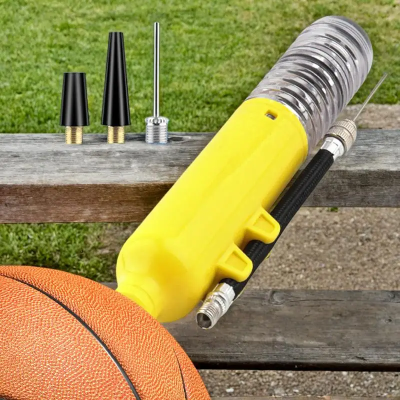 Hand Held Ball Pump High Pressure Sports Ball Hand Pump Manual Air Pump Labor Saving Pump For Basketball Footballs Volleyballs