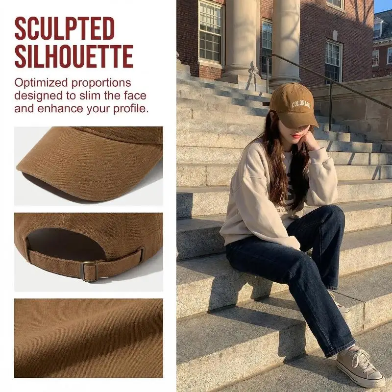 2026 Summer New Plus Size Baseball Cap Unisex 60-65cm Summer Fashion Sports Cap Soft Sun Hat For Women