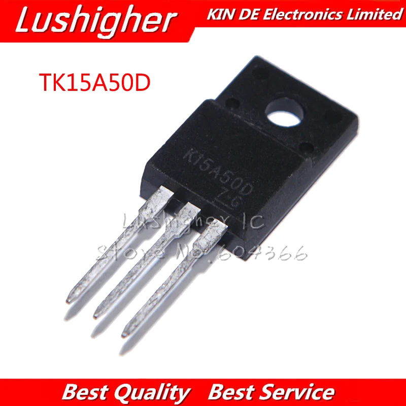 10pcs TK15A50D TO220F K15A50D TO-220F 15A50 TK15A50 500V 15A