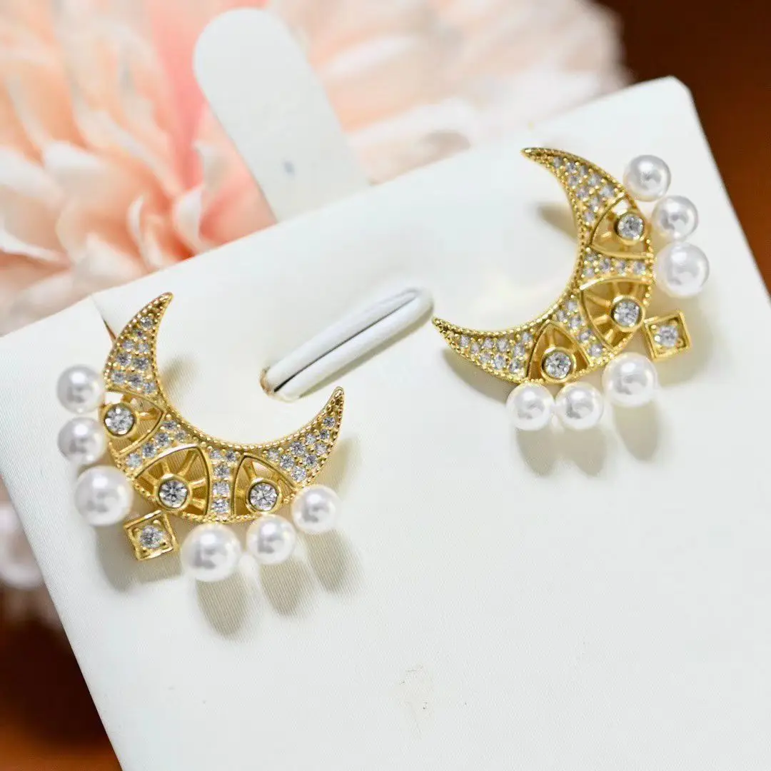 الجملة S925 فضة أقراط جبل النتائج إعدادات قاعدة تصاعد أجزاء ملحق ل 3-4 مللي متر اللؤلؤ 5 زوج/وحدة #6