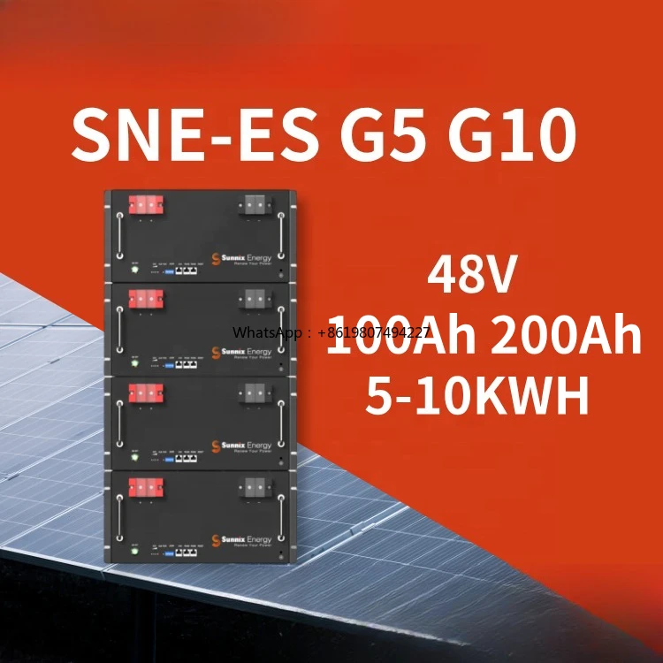 Split Rack Mounted Battery 48V 100Ah LiFePO4 5-10kWh Home Energy Storage System with BMS 5-Year