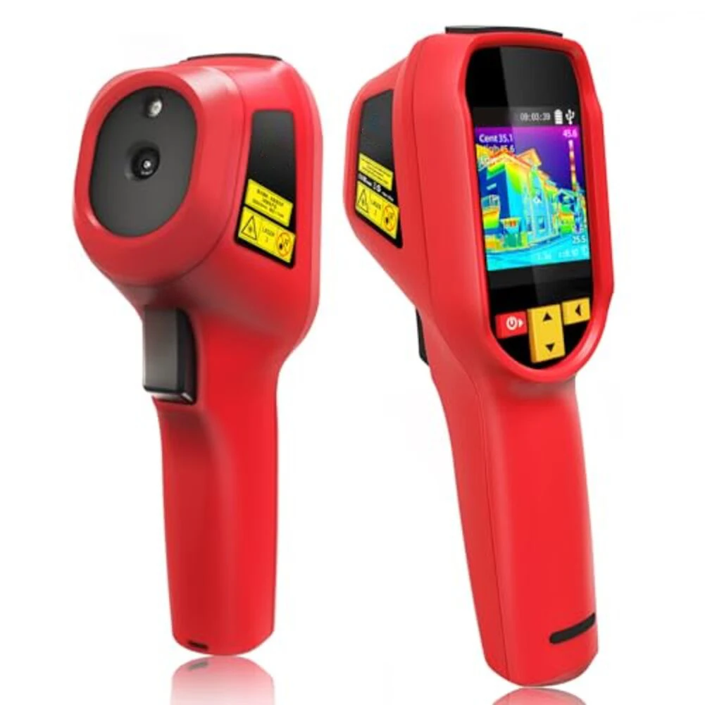 1pc Thermal Imaging Camera HX1 Thermal Imager With 15 Color Palettes 240×240 Resolution For Floor Heating Inspection