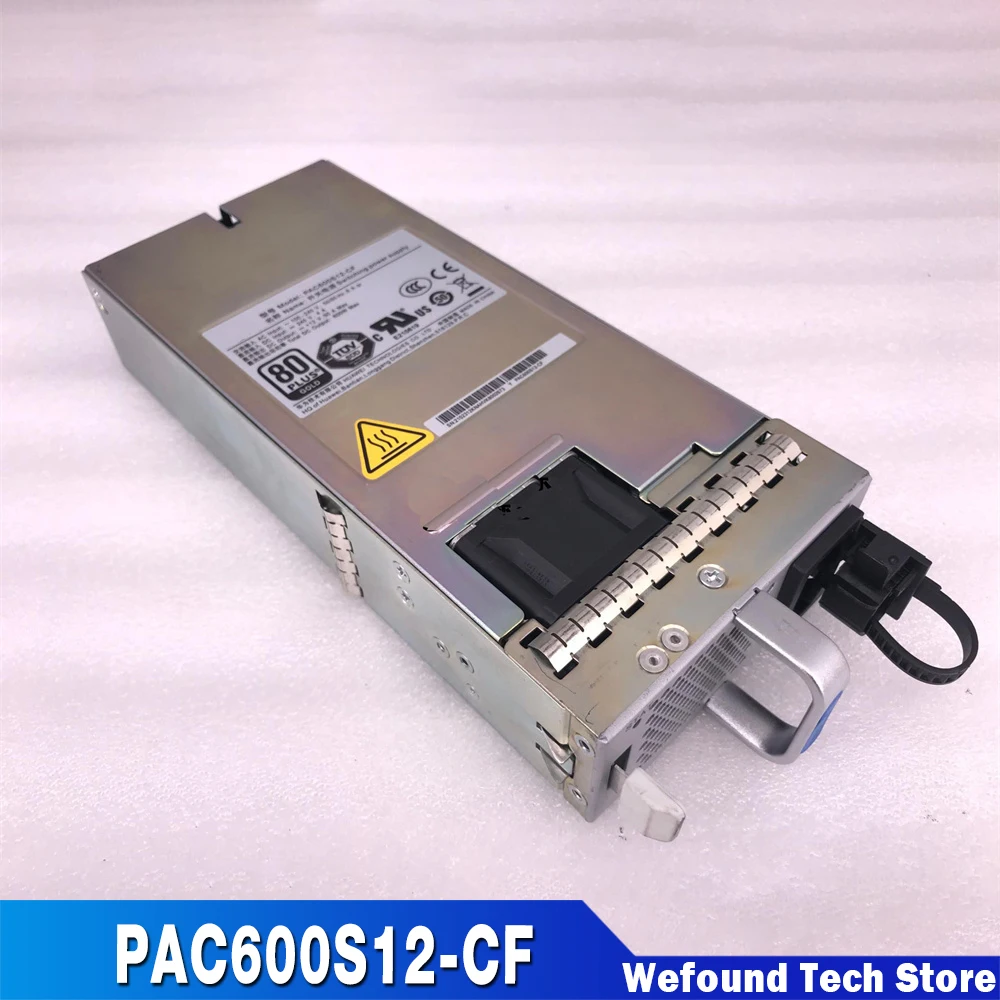 For Huawei  NetEngine 8000 F1A-8H20Q Switch Power Supply PAC600S12-CF 02312KNA 100% Tested Before Shipment