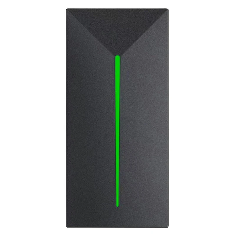 Access Control Card Reader Small Wiegand Card Reader IP68 Waterproof Long Range RFID Card Reader, 13.56Mhz IC/MF Easy To Use