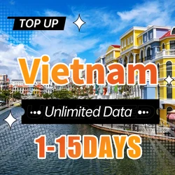 Tarjeta SIM 4G prepago de Vietnam, tarjeta SIM de datos de Internet ilimitada, compatible con eSIM