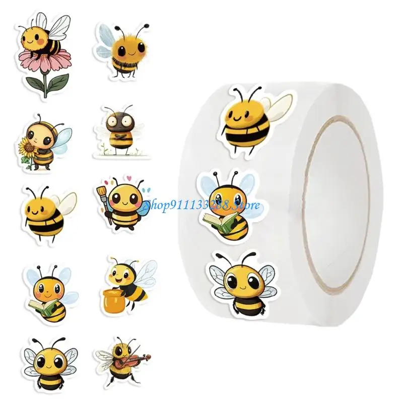 G88d 500pieces Cartoon Sticker Sticker Sticke Mabel Crapping Label для конверта уплотнения