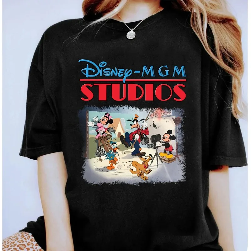 Disney MGM Cinemas Hollywood Cinemas للرجال والنساء ملابس شارع غير رسمية وعصرية جديدة مناسبة لكل من الرجال والنساء