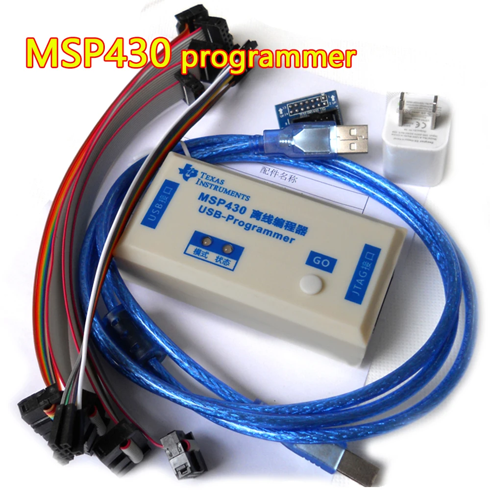 MSP430 offline programmer high speed BSL JTAG batch burn write single chip microcomputer burner offline download USB