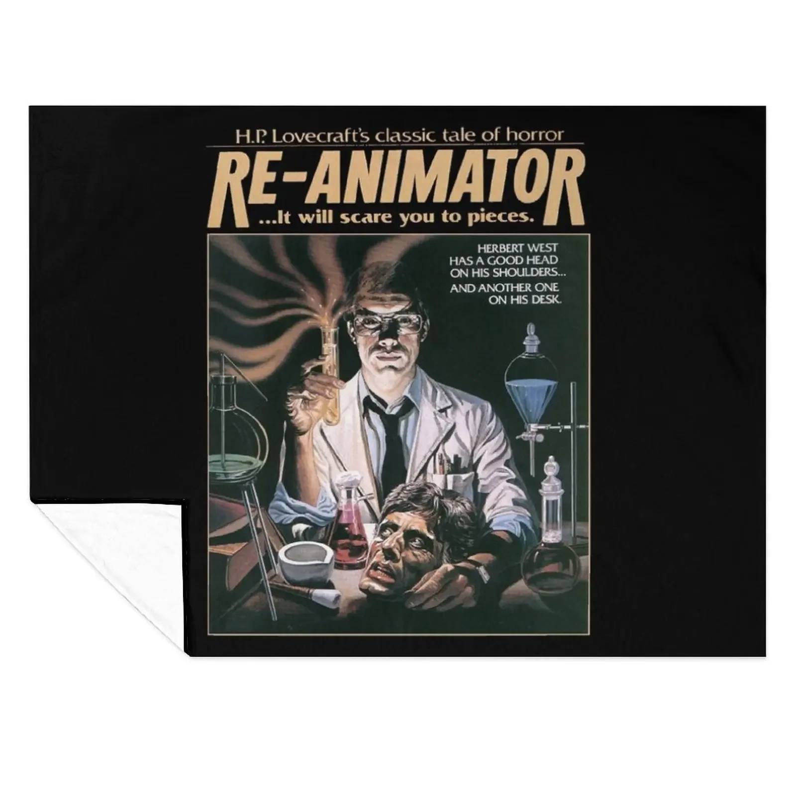 

Re-Animator Throw Blanket Comforter Bed covers bed plaid Luxury Blankets