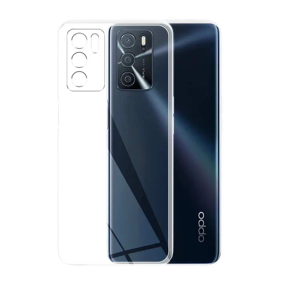 For OPPO A16 Case Silicone Soft Transparent Phone Case For OPPO A16S Clear Cover Funda For Oppoa16 a16s Coque