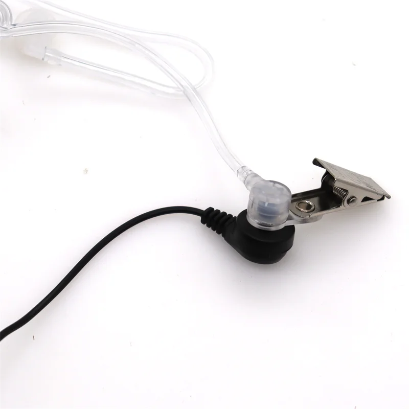 Écouteurs intra-auriculaires à tube acoustique secret, PTT MIC, casque 2 broches, accessoires radio CB, Motorola CP200, CP185, EP450, CP040, HTY