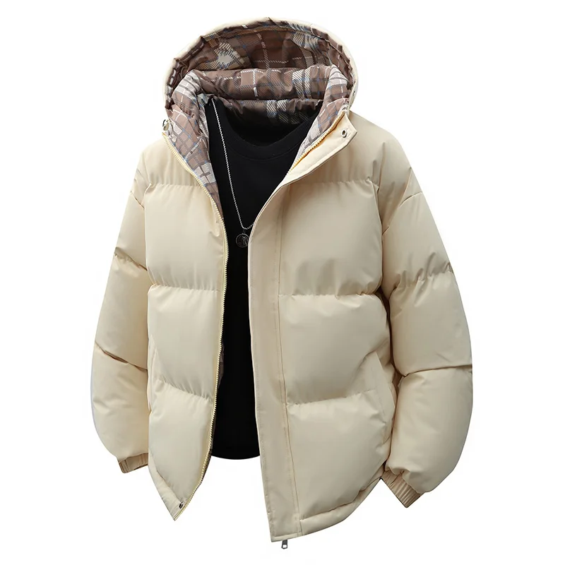 Men's Fashion Windbreaker Parka Male Winter Coat Overcoat Jacket Streetwear Autumn Windproof Casual Warm Hombre New Outdoors