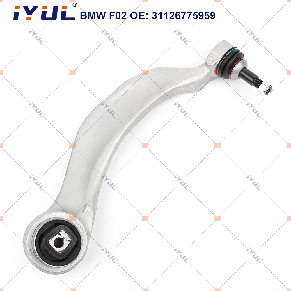 A Pair Front Lower Suspension Control Arm Curve For BMW 7 Series F07 F01 F02 F03 F04 31126775959 31126775960