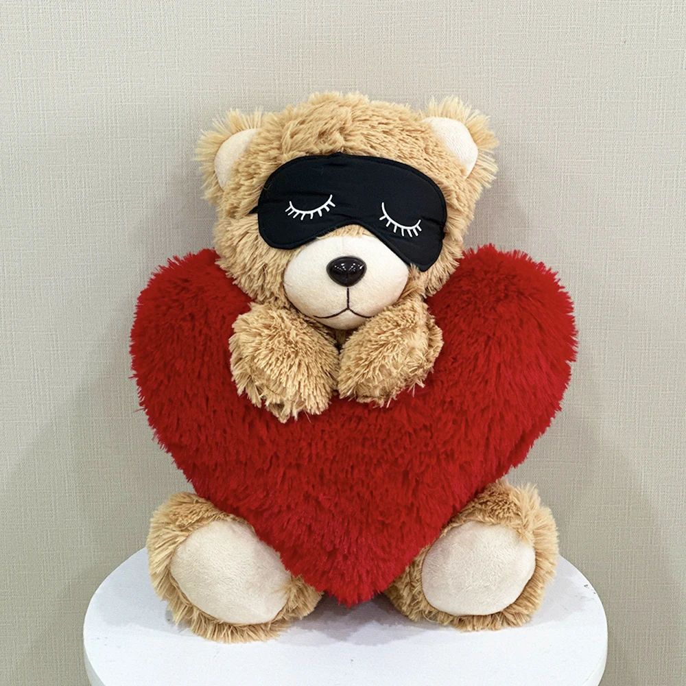 Valentine's Day Love Bear cute plush teddy bear with high appearance value birthday gifts for friends, christmas gifts