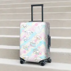 Cute Cinnamoroll Kawaii Cartoon Suitcase Cover Holiday Business Strectch Luggage Case Protector