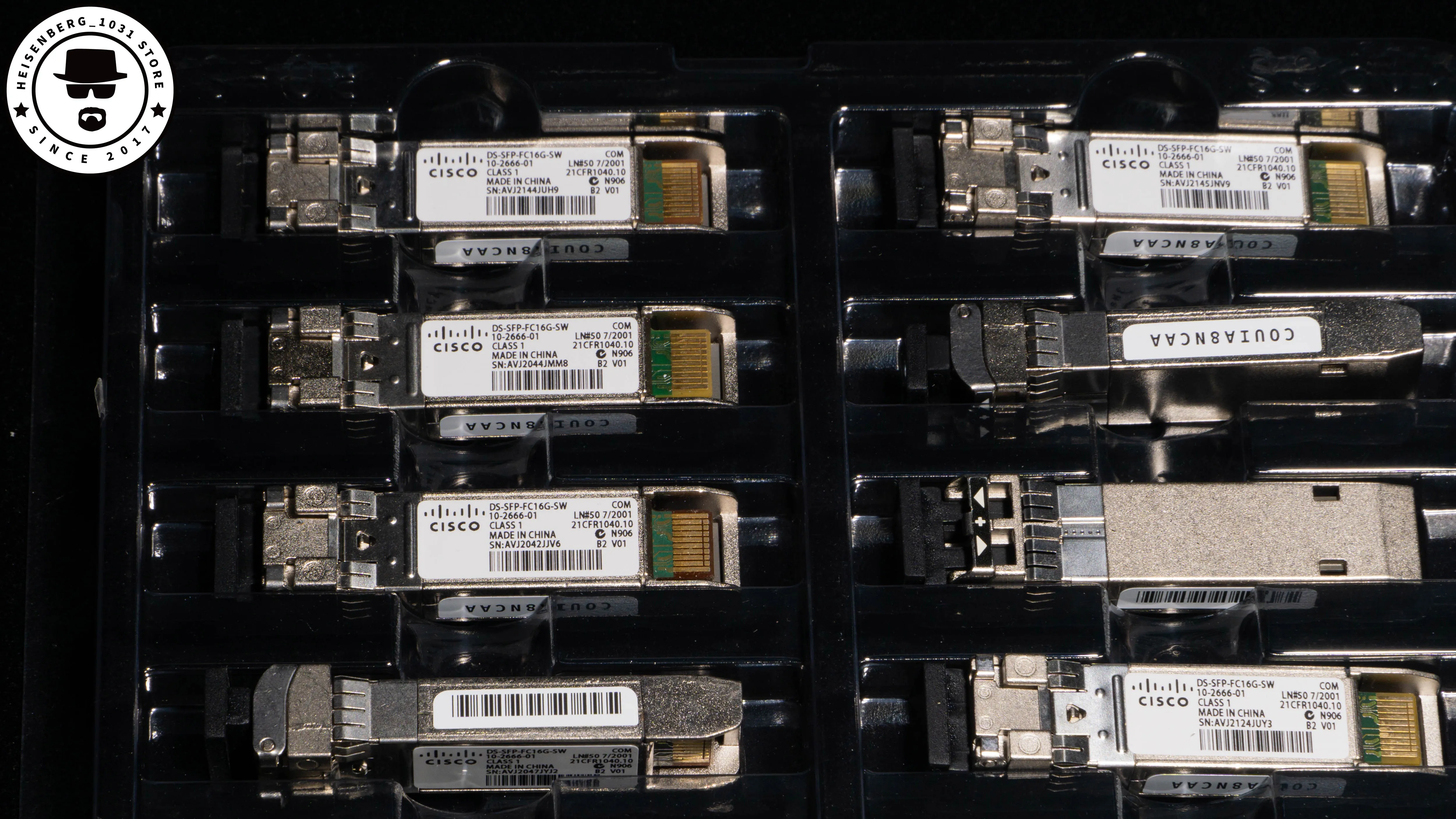 Оригинальный Восстановленный Cisco DS-SFP-FC16G-SW 16GB SFP + SW 850nm MMF LC 10-2666-01