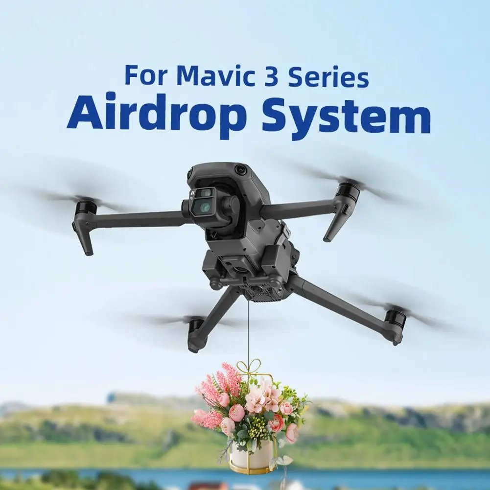 For DJI Mavic 3 Pro/Classic Drone Airdrop Device Portable Wedding Proposal Delivery Device Transport Dropping System Accessories