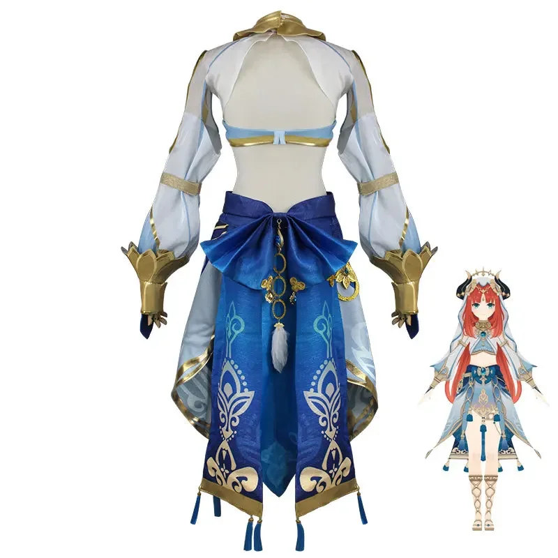 XCXOSD Genshin Impact Nilou Cosplay Costumes Dance Of Lotuslight Women Roleplay Outfits Halloween Suit Birthday Gift
