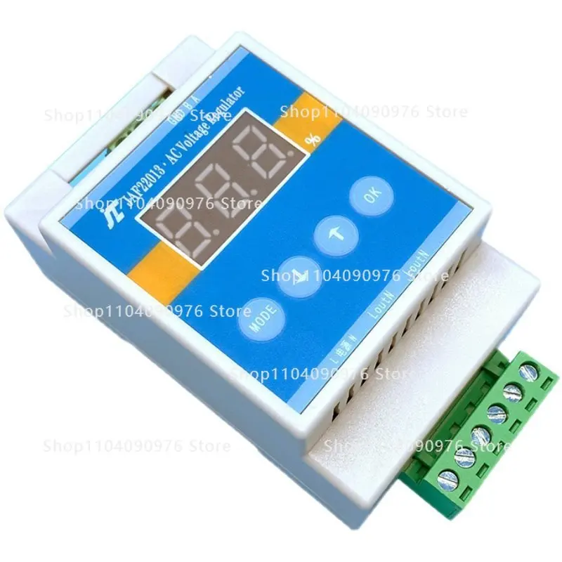 

Single Phase Motor Speed Controller for AC Fan 110V 220V SCR Voltage Regulator with Dimming and 485 Communication