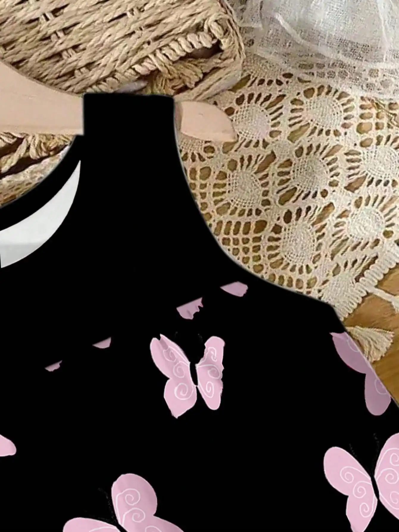 Cartoon-Tiermuster Mädchen-Trägerkleid Bequemes Atmungsaktives Urlaubskleid Damen- und Kinderbekleidung 2026 – Detail 22