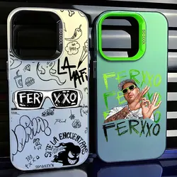 Feid Nitro Jam Ferxxo Phone Case For iPhone 16 15 14 13 12 11 Pro Max X XR XSMAX 8 7 Plus Candy Matte Shockproof Back Cover