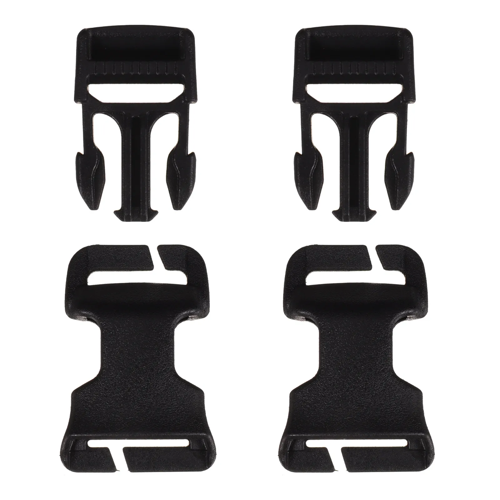 

2Pcs Heavy Duty Pom Detachable Strap Buckle Multi Function Side Release for Backpacks Hiking Gear Survival Equipment Wear