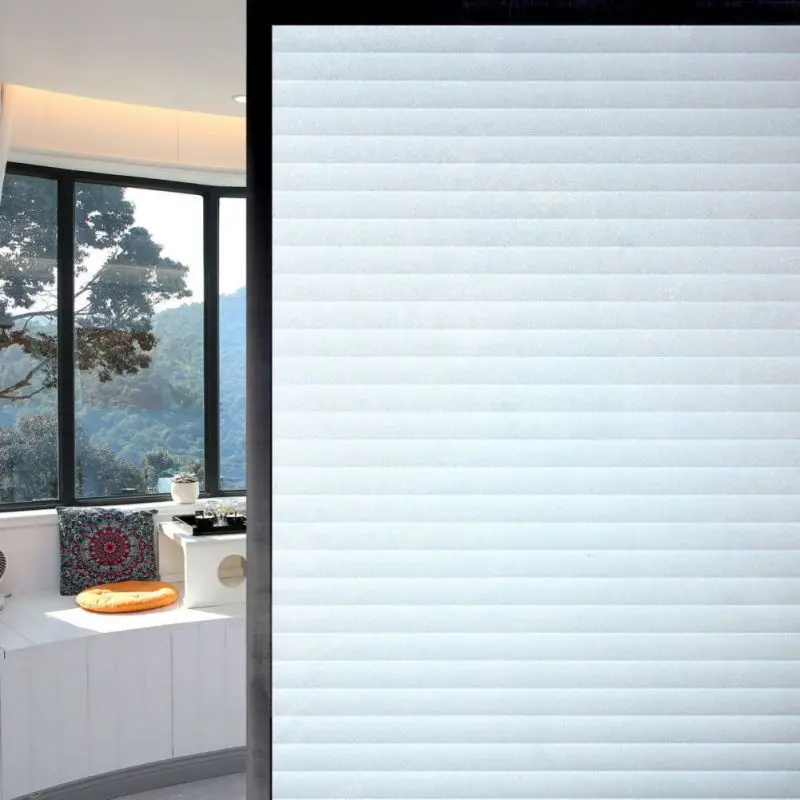 ماتي الزخرفية شباك الفيلم الخصوصية مبهمة الذاتي لاصق الزجاج الفينيل فيلم للمنزل المضادة للأشعة فوق البنفسجية متجمد نافذة تينت ملصق 45x100 سنتيمتر #4