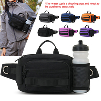 Outdoor Sports Chest Bag Multifunctional Water Bottle Fanny Pack Large Capacity Running Hiking Camping Waist Packs Fishing Bags