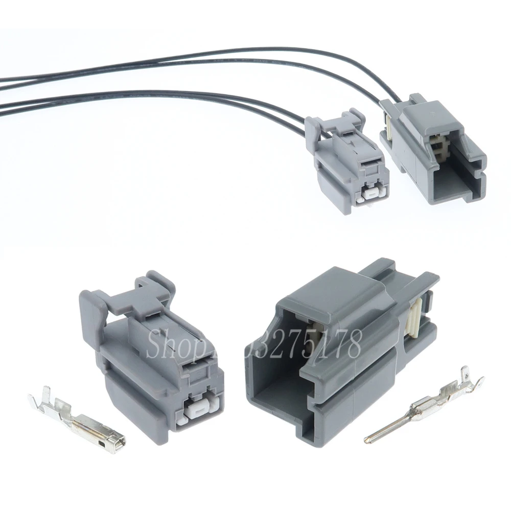 Водонепроницаемый Автомобильный штекер для электрического провода, 1 комплект, 2 контакта 7282-5530-40 7283-5530-40, Проводные клеммы, соединитель с кабелями