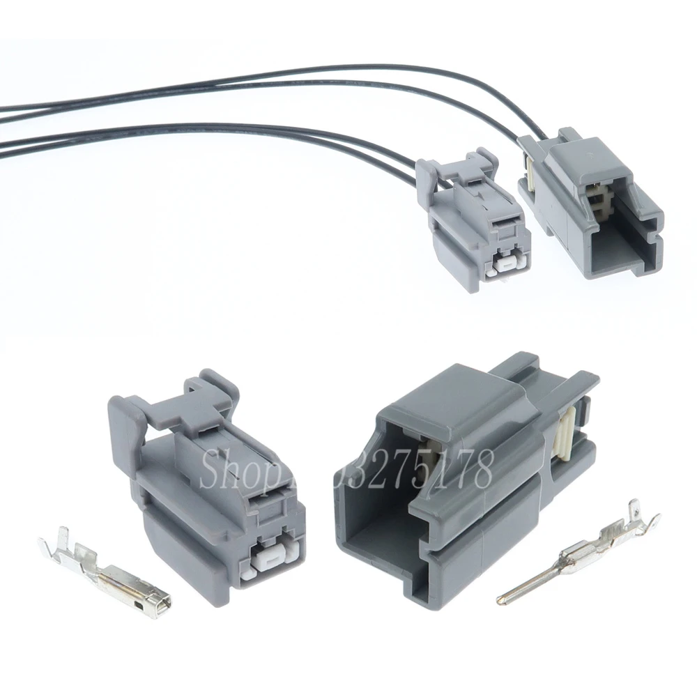 1 Set 2 Pins 7282-5530-40 7283-5530-40 Auto Waterdichte Stekker Auto Elektrische Kabelaansluiting Aansluitingen Connector Met Kabels