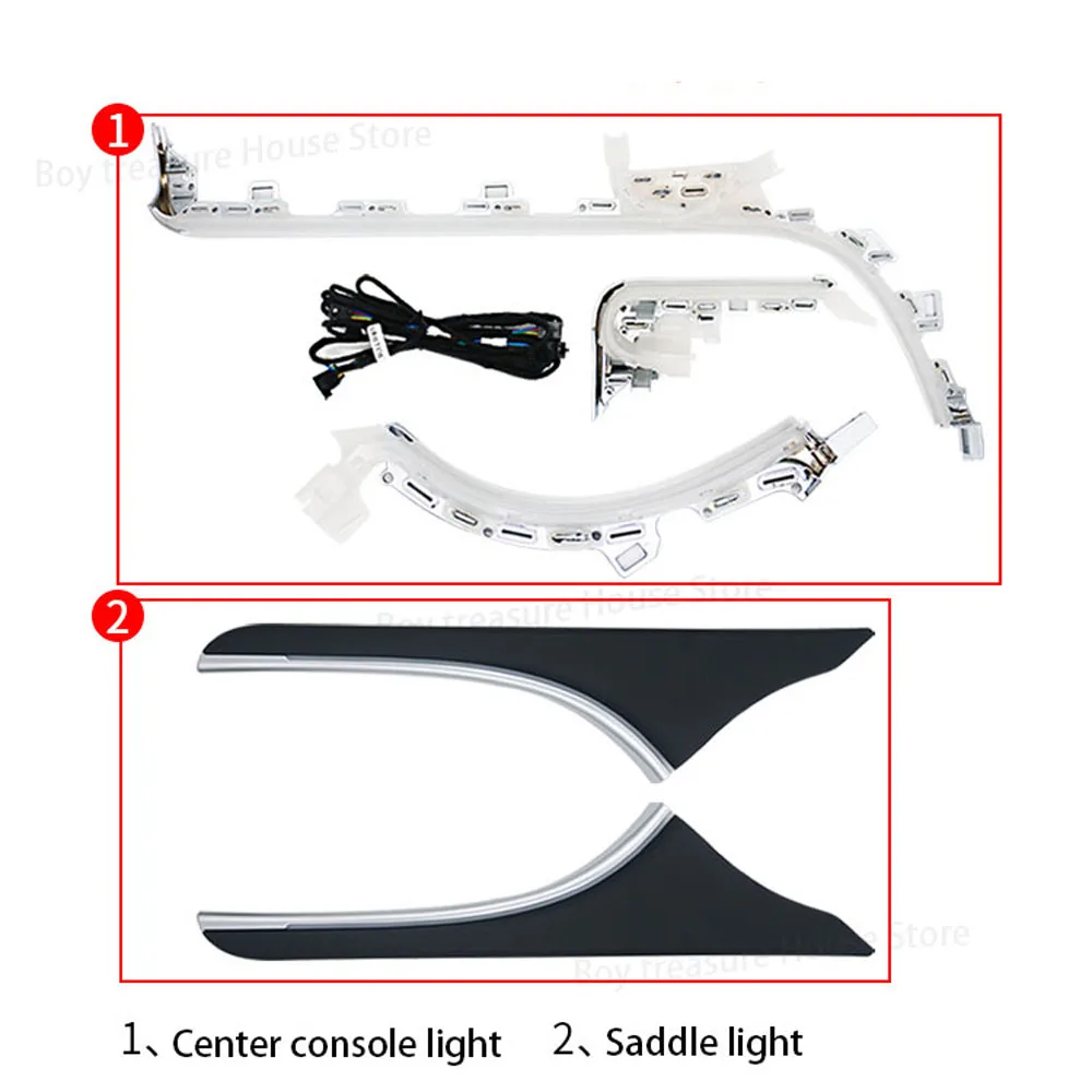 Ambient Light 3/64 Colours For 2022-2023 Mercedes-Benz C- Class GlC  LED Vents Speaker Decorative Lamp Retrofit