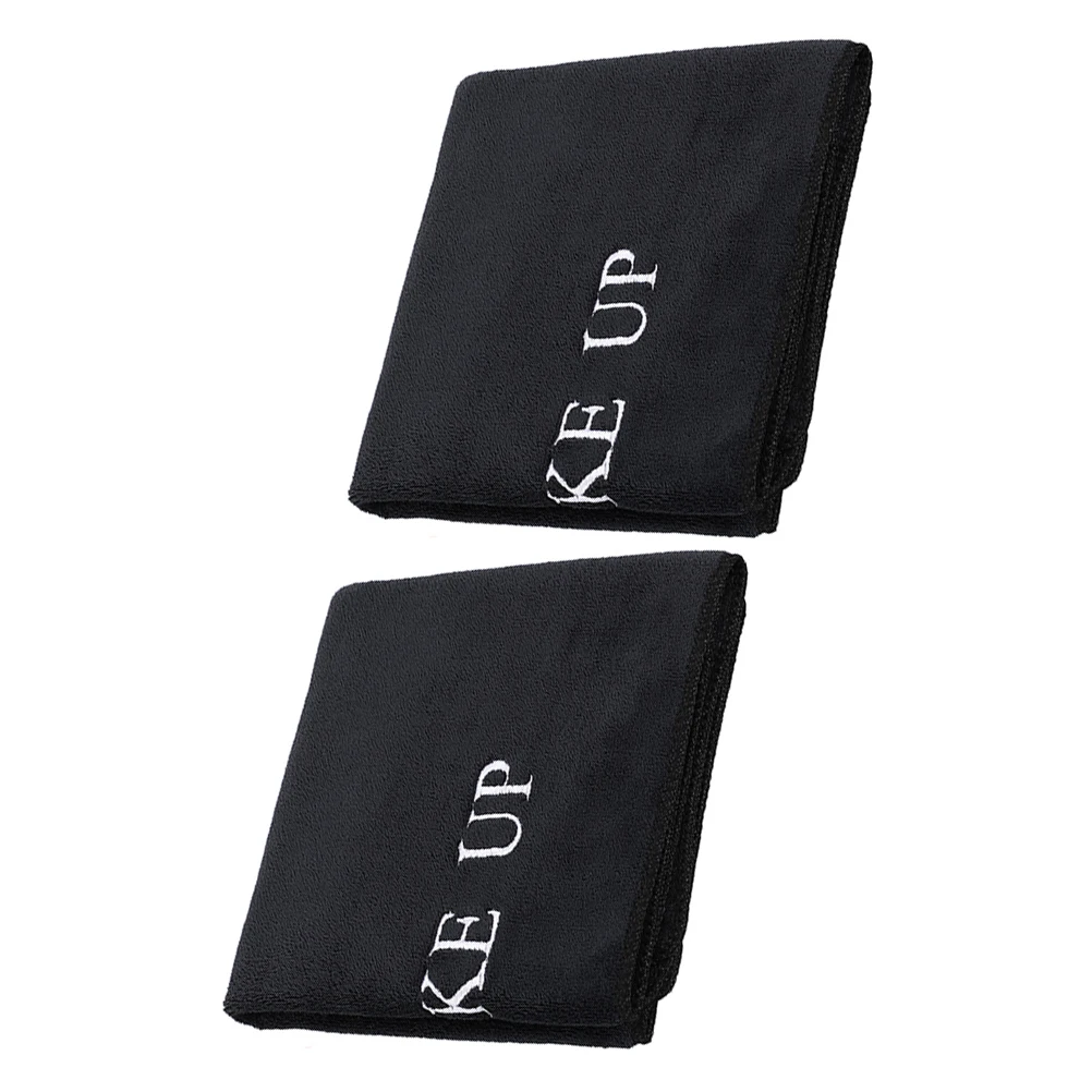 

2Pcs Black Desk Protector Versatile Soft Nonslip Waterproof Easy Clean Table Transparent Simple Cloth Pad Cover