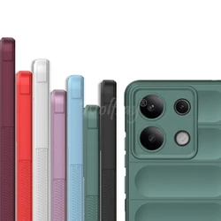 For Xiaomi Redmi Note 13 Case Silicone Cover Redmi Note 13 Cover Shockproof Rubber Anti-drop Protect Redmi Note 13 Pro Plus Case