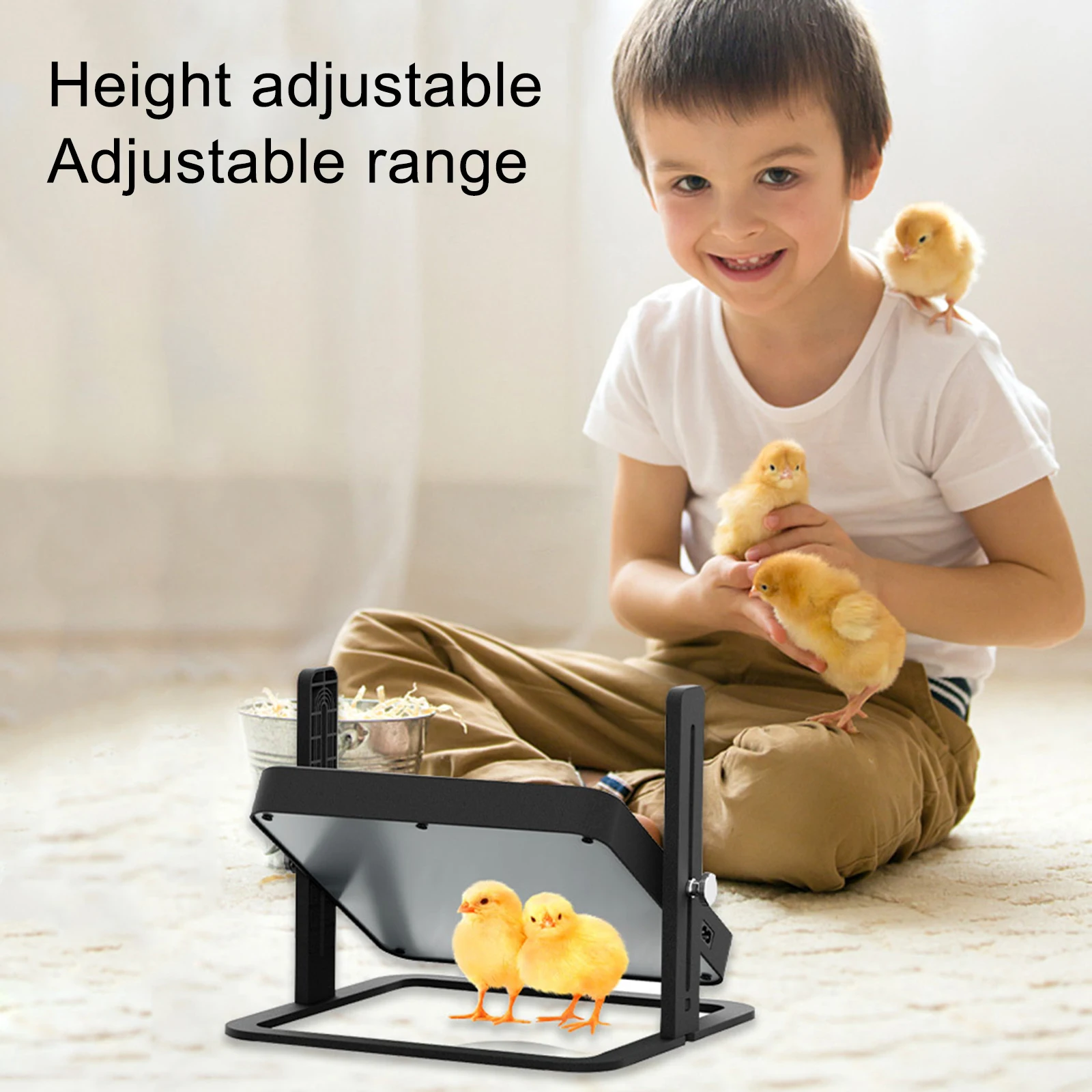 Chicken Brooder Hatching Height Plate Chick Coop Heater Energy-Efficient Electric Duck Brooder Temperature Controller