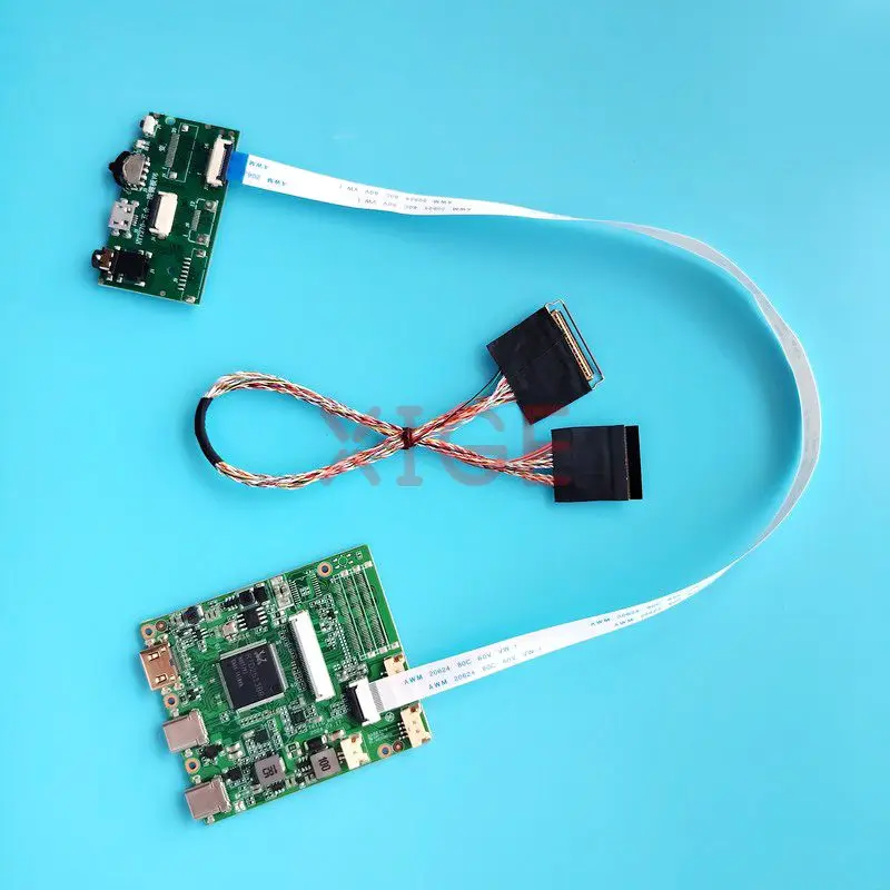 Fit LP140WD2(TL)-TLB1/TLD2/TLG1/TLHA Laptop Monitor Kit USB Micro 1600*900 40-Pin LVDS Driver Controller Board TYPE-C Mini-HDMI