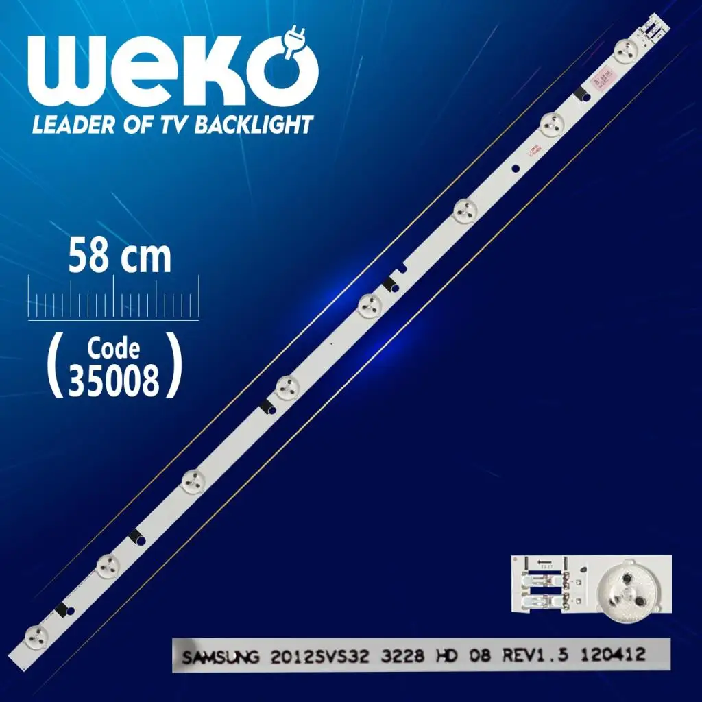 32 INCH D1GE-320SC0- R2-R3 - 32H-3535LED-32EA 8 LED 58 CM(WK-447)