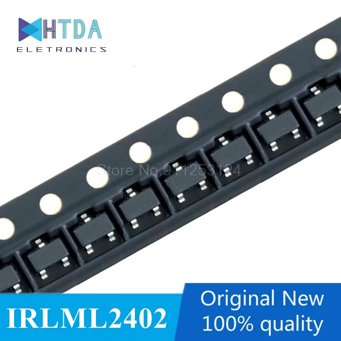 50pcs/lot IRLML2402TRPBF IRLML2402TR IRLML2402 SOT23 MOS In Stock