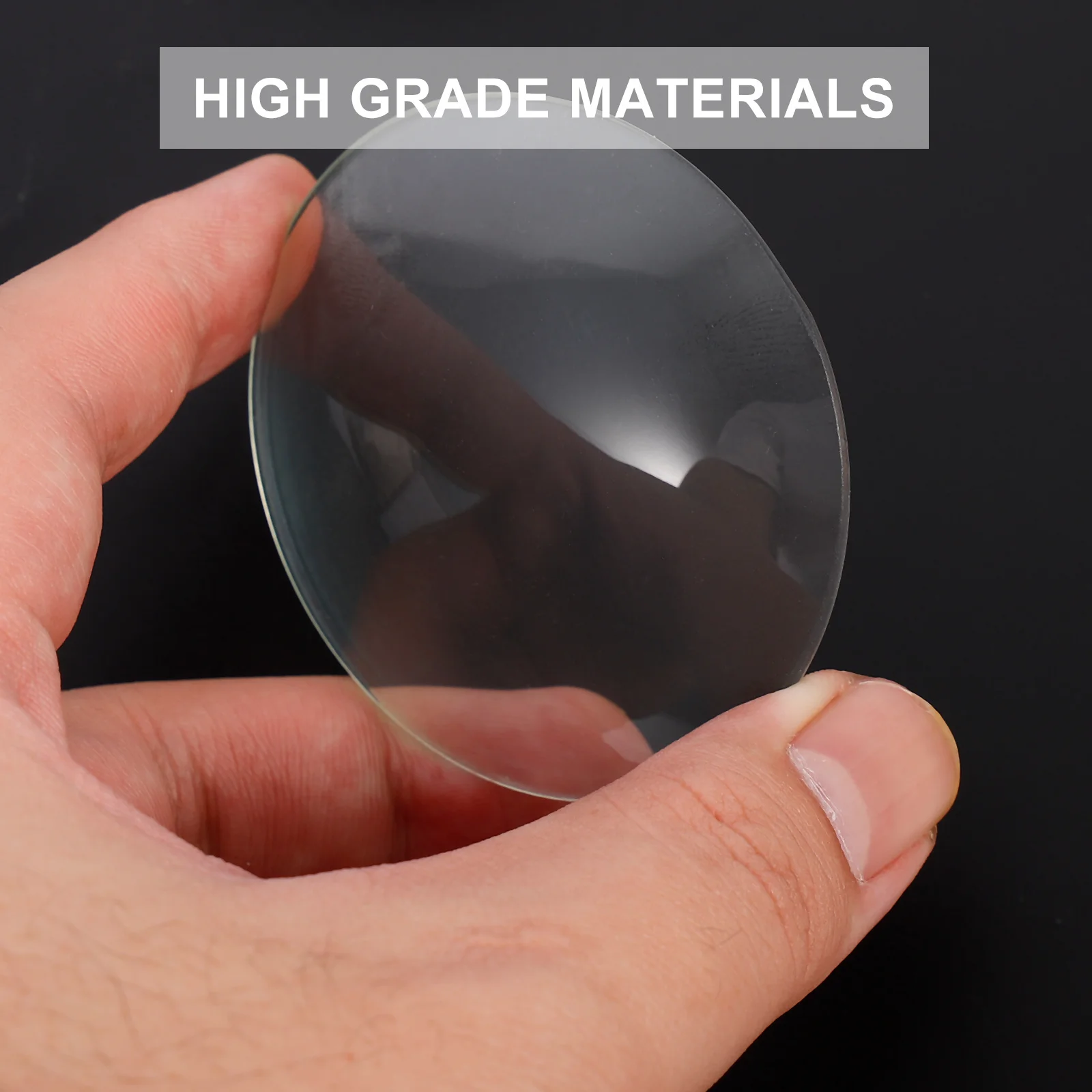 

10 Pcs Heat- Resistant Watch Glass for Laboratory Experiment Glasses Tool Glassware Transparent Round