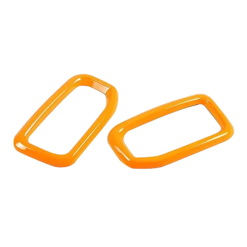 

Для Ford Ranger 2023 2024, приборная панель автомобиля, боковая розетка для кондиционера, рамка, отделка, аксессуары для интерьера, оранжевый-A61E