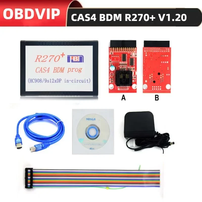 Profession R270+ V1.20 Car CAS4 BDM Programmer R270 BDM Program for BMW Auto Key Programmer Support M35080 New