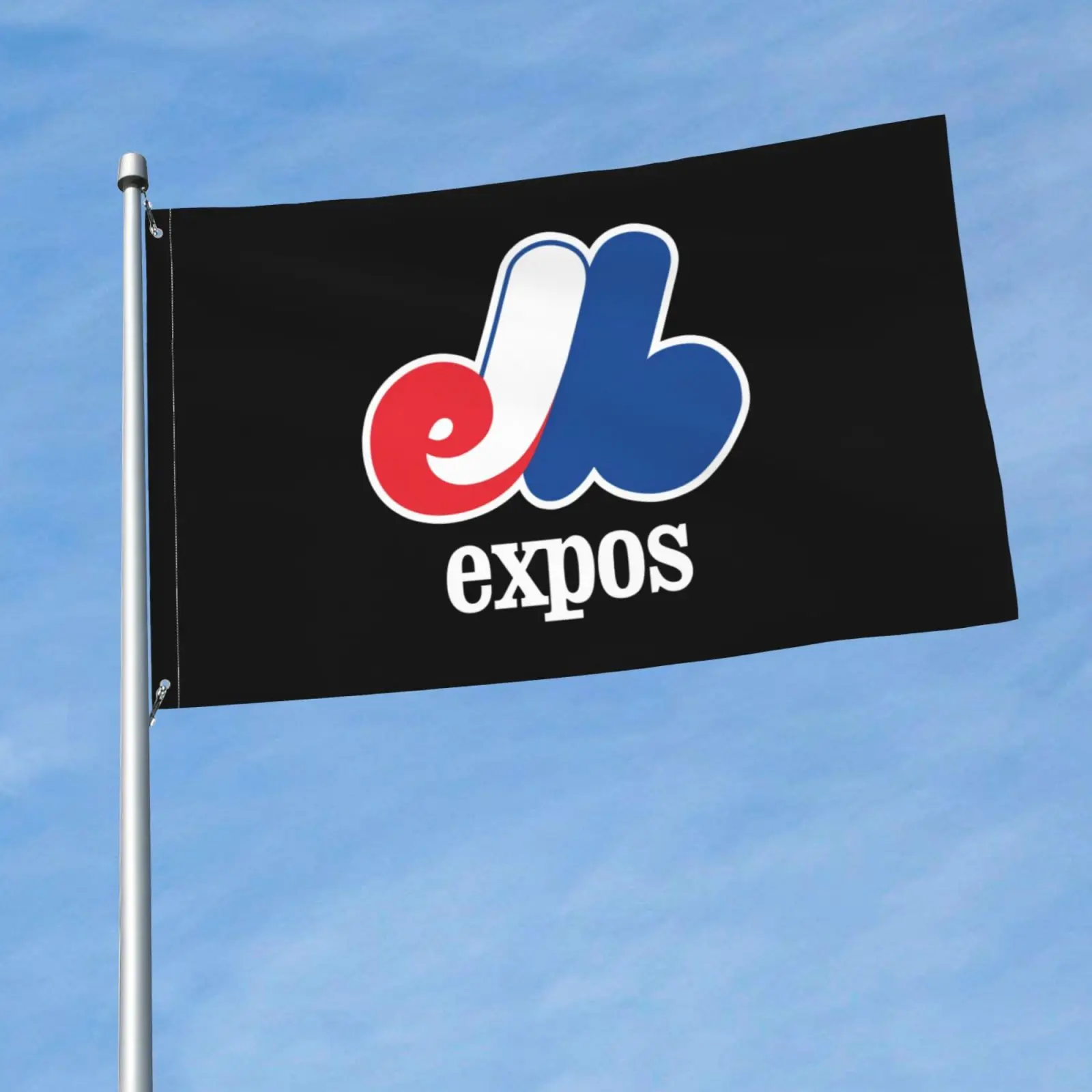 Montreal Expos Baseball Quebec Canada Flag Banner Custom Activity Parade Sport Graphic Printed Birthday Decoration