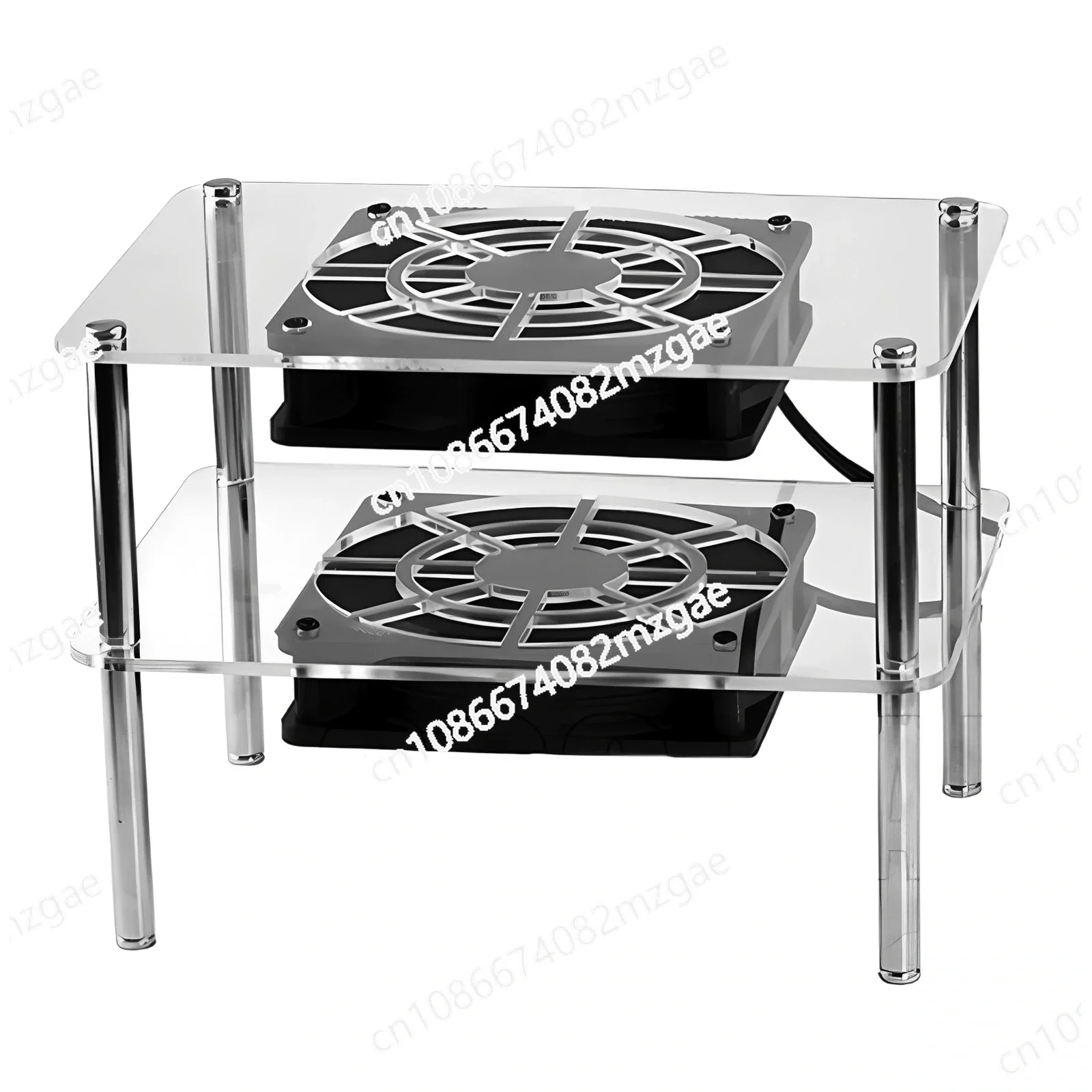 5V USB Router Cooling Stand with Speed Control - Active Fan Cooling Base & Bracket for Modems and Networking Equipment
