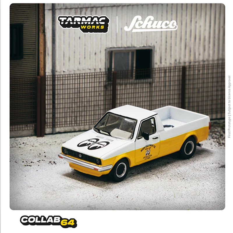 

Tarmac Works 1:64 Model Car Alloy Die-cast Pickup Vehicle-Mooneyes Coating