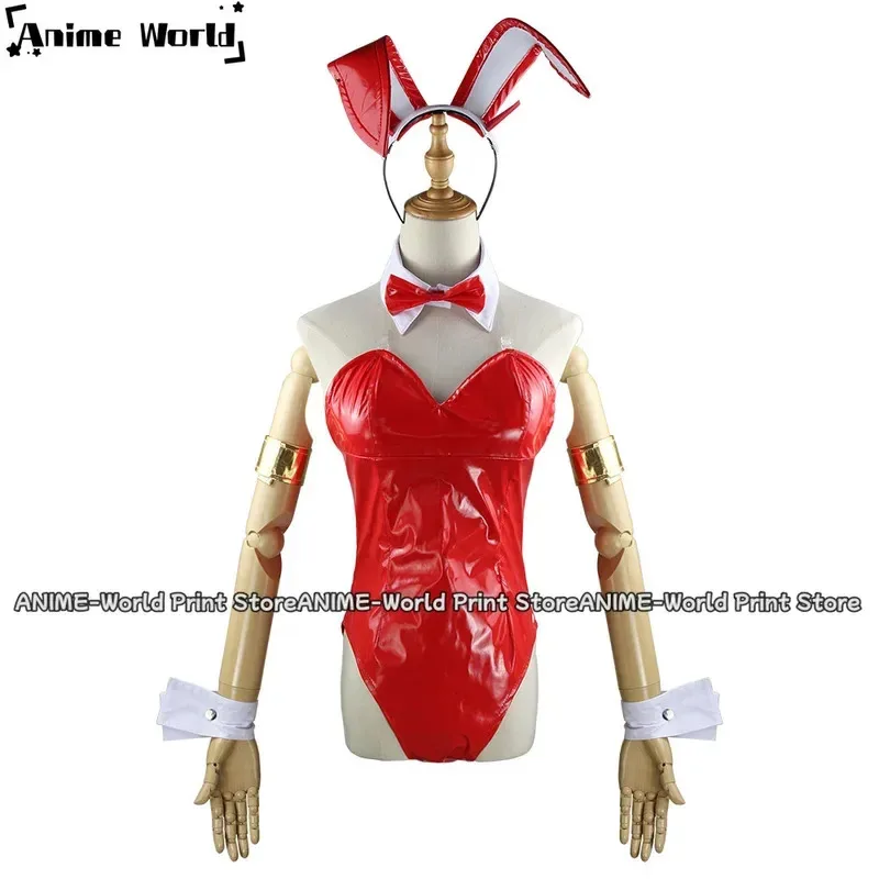 

Unisex Anime Cos Zero Two 02 Bunny Girl Cosplay Costumes Halloween Christmas Party Uniform Suitsx;3,v'6.f;9,