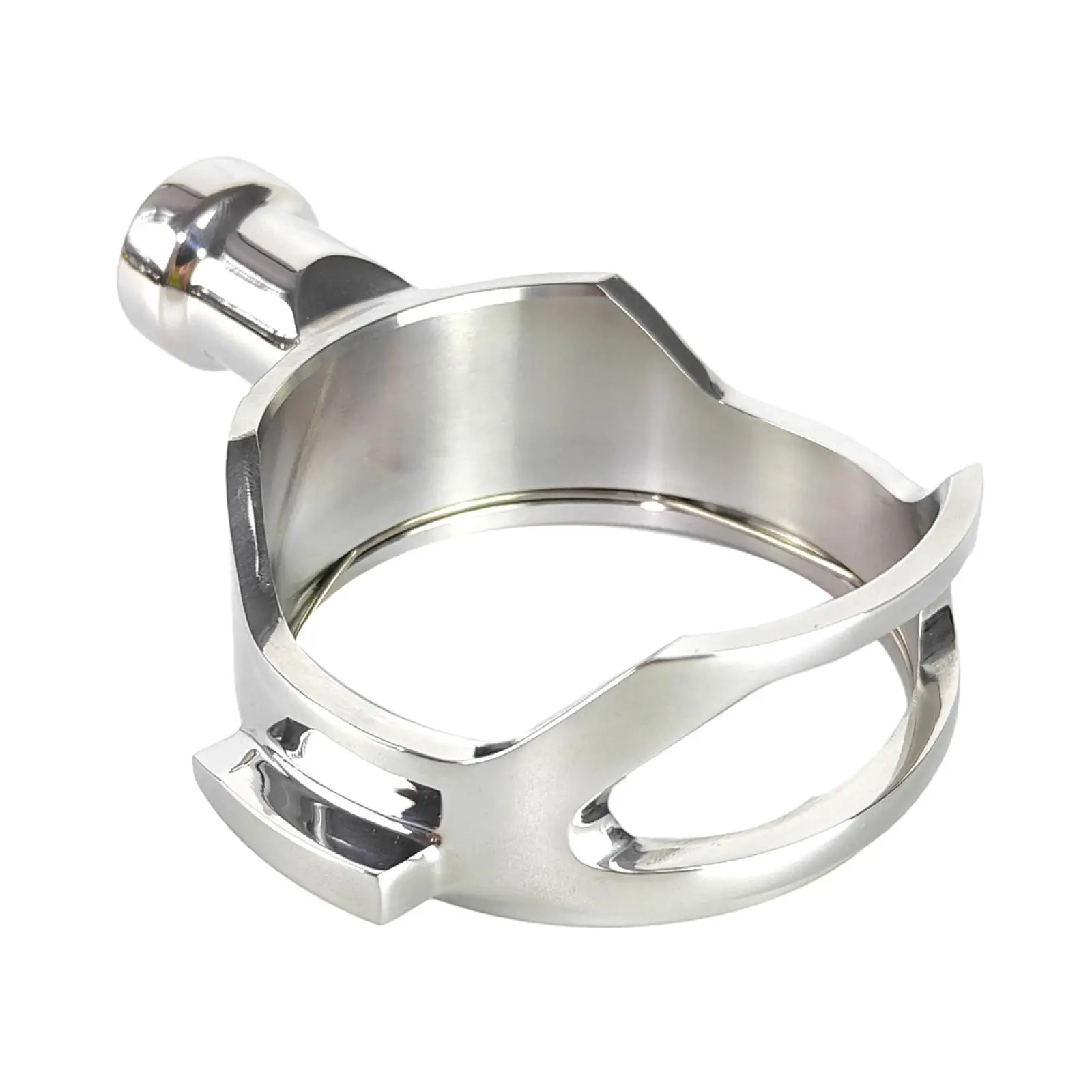 Parti della testa del gruppo portafiltro portafiltro senza fondo da 58 mm Sostituzione professionale senza fondo per macchine da caffè espresso E61 Negozio