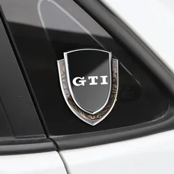 Car Sticker Emblems Side Shield Car Styling Logo Badge Auto Body Window Sticker For Golf GTI 4 5 6 7 MK4 MK5 MK7 Car