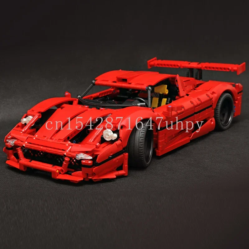 MEW 1937 PCS Super Sports Car F50GT Model building kit block self-locking bricks birthday gift Christmas gift